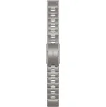 Garmin Řemínek pro fenix6 - QuickFit 22, titanový, světlý