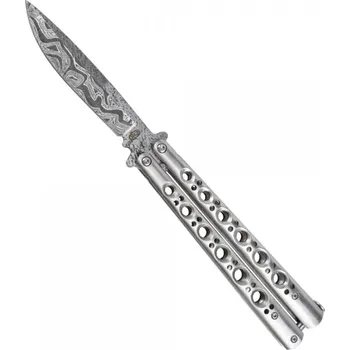 kapesní nůž Nůž motýlek SCK Damask silver