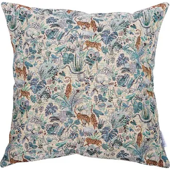 Dekorativní polštářek Dekorační polštář tygři a listy, 45x45 cm