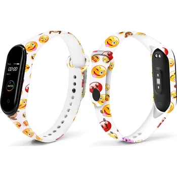 Příslušenství k fitness náramku Xiaomi Mi Band 3/4 náhradní náramek Smalíci MBSCZ-IMGSML