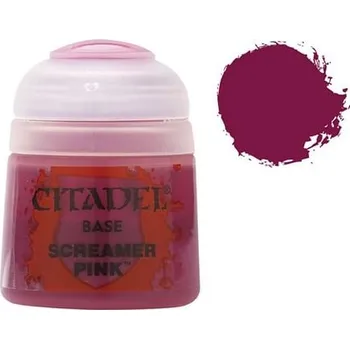 Modelářská barva Games Workshop Citadel Base: Screamer Pink 12ml