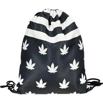 Školní sáček Woodrow Gymsack - Vak na záda Weed flag Marihuana