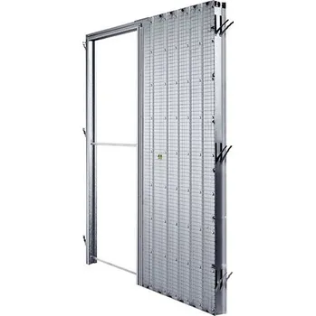 Stavební pouzdro JAP Stavební pouzdro 705 NORMA STANDARD do zdi šířka čistého průchodu: 1000 mm, výška čis. průchodu: 1970 mm, velikost příčky: 75 mm ( dokončená 100 mm )