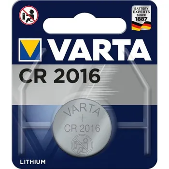 Článková baterie Baterie Varta CR2016 - 1 ks Lithiová baterie 3V