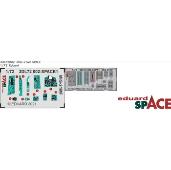 Plastikový model Eduard 1/72 MiG-21MF SPACE (EDUARD)