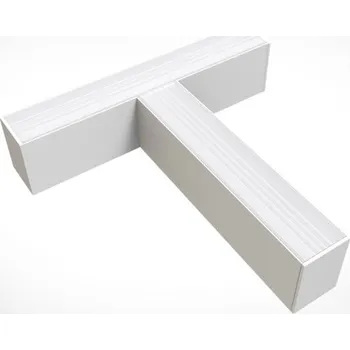 LED svítící spojovací T kus pro lineární svítidlo, 15W 4000K bílý