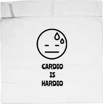 Ručník Sportovní ručník z mikrovlákna s potiskem Sportovní ručník cardio