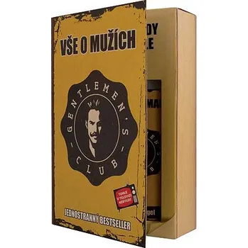 Kosmetická sada Bohemia Gifts Sada kniha pro gentlemana