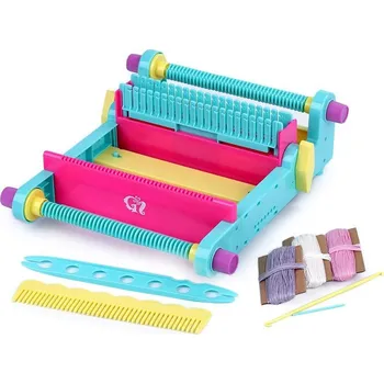 Stoklasa dětský tkalcovský stav mint kreativní sada Stoklasa dětský tkalcovský stav mint