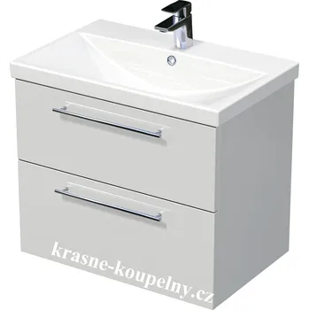 Nábytek Intedoor skříňka s umyvadlem, 2 zásuvky, Box Elite 70 2Z Varianta: A3416 Bílá MAT + doprava zdarma + při platbě převodem sleva