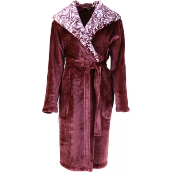 Dámský župan Dámský 3/4 župan Flora 4856 4853 tmavý vřes vel.L - Vestis