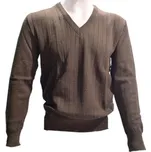 AČR Svetr do V 85 zelený/hnědý