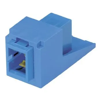 Serverovna CMSBUSCZBL Modul MINI-COM, SC spojka simplexní modrá, SM, černý