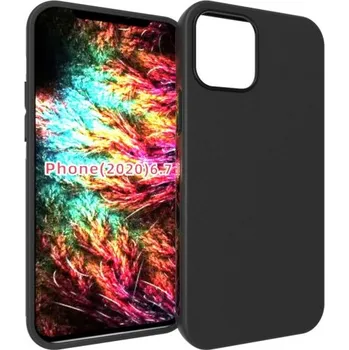 Matný kryt pro iPhone 12 Pro Max - černý