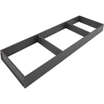 BLUM ZC7S650RS2 Ambia Line široký zásuvk. rámeček, délka 650mm, ocel Orion šedá