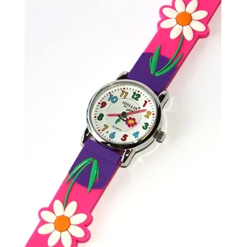 Hodinky Dětské, dívčí hodinky Fashion Jewerly - Květinová princezna exclusive, Zahradní víla, Love to live 3024