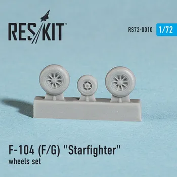 Plastikový model Reskit 1/72 F-104 (F/G) Starfighter wheels set...