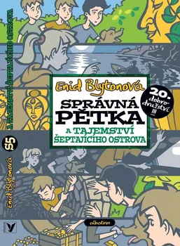 Správná pětka a tajemství Šeptajícího ostrova - Enid Blyton (2020, pevná)