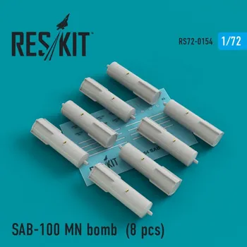 Plastikový model Reskit 1/72 SAB-100 MN bomb (8 pcs.)