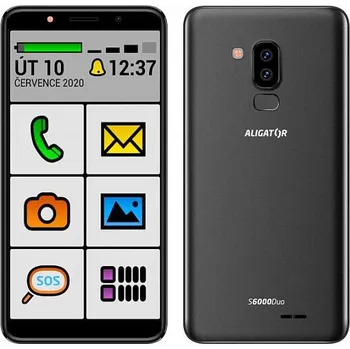 Mobilní telefon Recenze Aligator S6000 Senior Duo