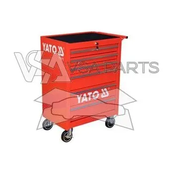 YATO Skříňka dílenská pojízdná, 995x680x458 mm, 6 zásuvek