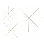 Meyco Drátěná kostra hvězda 5 ks 10 cm 