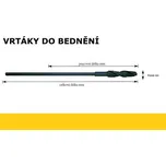 Vrták do bednění 22x550/600mm, Oren