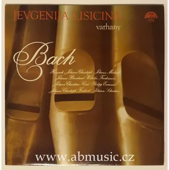 Hudba LP Jevgenija Lisicina - Varhany - Bach