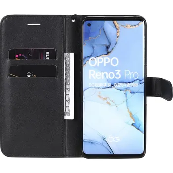 Pouzdro na mobilní telefon Pouzdro TVC WalletCase pro OPPO Find X2 Neo Barva: Černá