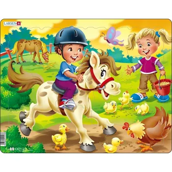 Larsen Jezdíme na koni 16 dílků
