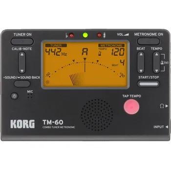 Ladička Korg TM-60 BK