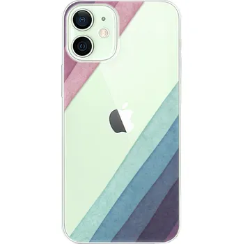 Odolné silikonové pouzdro iSaprio - Glitter Stripes 01 - iPhone 12