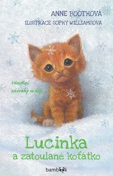 Pohádka Lucinka a zatoulané koťátko: Vánoční zázraky se dějí - Anne Boothová (2020, pevná bez přebalu lesklá)