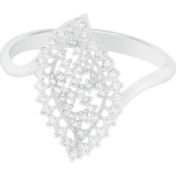 Prsten Luxusní prsten zdobený diamanty LID2653