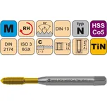 NÁSTROJE CZ Tvářecí závitník /CZZ2910/ pro metrický závit CZZ Závit: M6 6HX