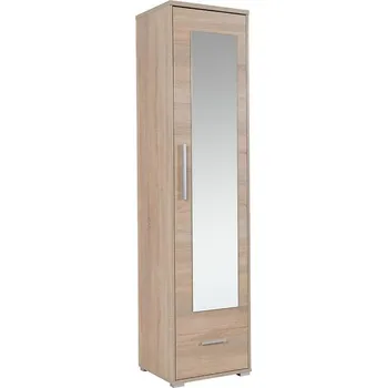 Šatní skříň Skříňe Se Zrcadlem Hit 48 cm Dub Sonoma