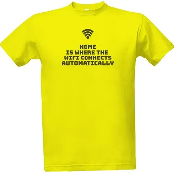 Pánská móda Tričko s potiskem Home Definition pánské