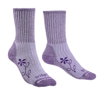 Dámské termo ponožky Bridgedale Hike Midweight Merino Comfort Violet