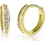 Cutie Jewellery Zlaté dětské náušnice C3342Z-Pink