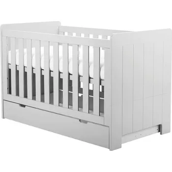 Dětská postel Detská Postieľka Calmo 140cm Bila