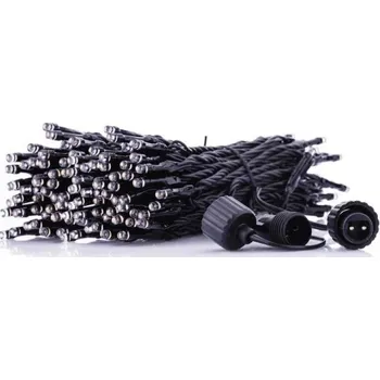 Vánoční světelný závěs EMOS ZY1442 100 LED teplá bílá záclona