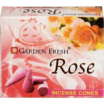 Vonná tyčinka Garden Fresh Rose indické vonné františky 20 ks