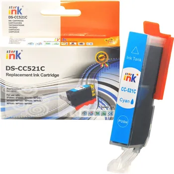 Počítač Starink kompatibilní cartridge Canon CLI-521C (Azurová)