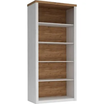 Komoda Regál Prowansja 90cm Borovice Andersen/Dub Lefkas Tmavý R3