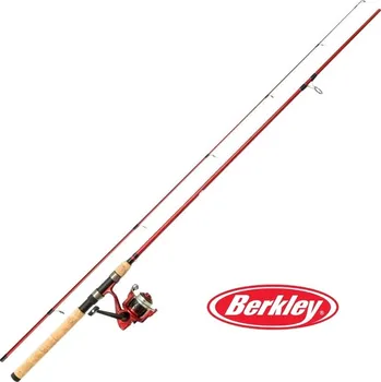 Rybářský prut Přívlačový prut s navijákem Berkley Cherrywood Spin 2,10 m/10-35 g Set 2500