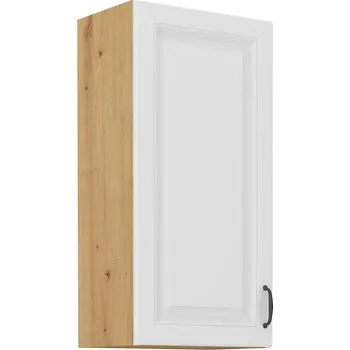 Kuchyňská skříňka Kuchyňská skříňka Stilo, bílá/dub artisan, 40G-90 1F