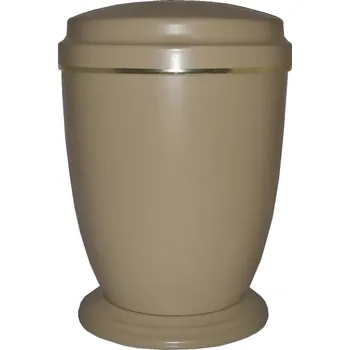 Smuteční dekorace Obal hliníkový, béžová cappuccino