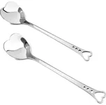 Master Kovová lžička srdce 2 ks