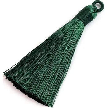 Střapec délka 80 mm, barva 5 zelená jedle