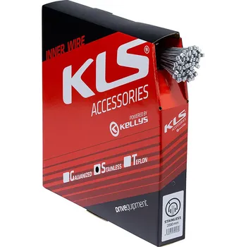 Lanko pro jízdní kolo Kellys Lanko brzdové KLS MTB zadní 200cm, box 100 ks, nerez